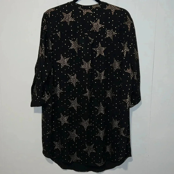 NWT Torrid Women’s Harper Black Star Tunic 1043 - Picture 2 of 5